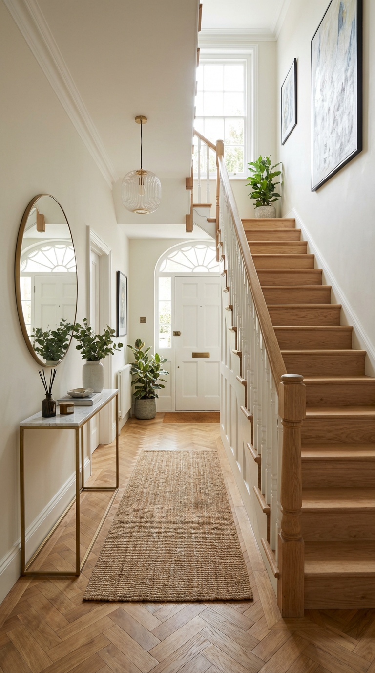 Modern entrance hallway