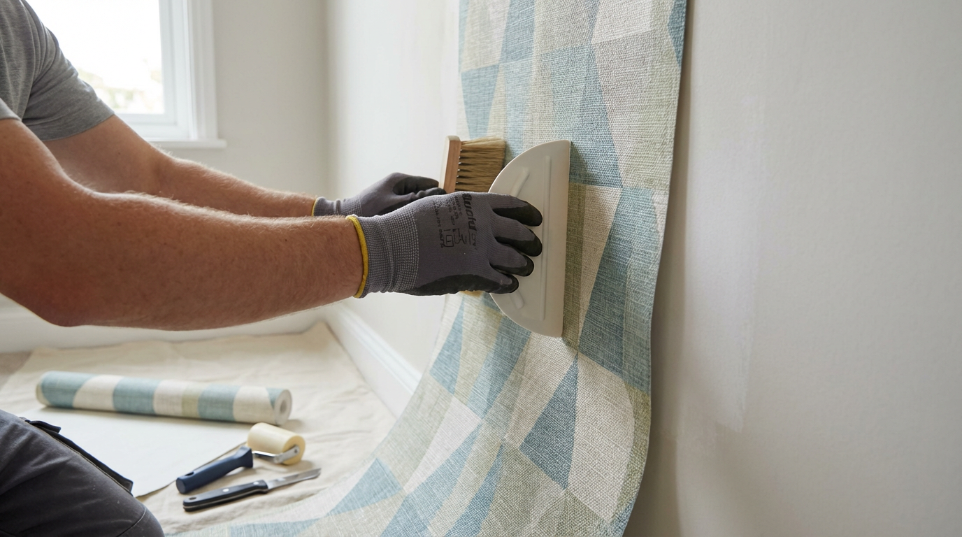 Expert wallpaper hanging